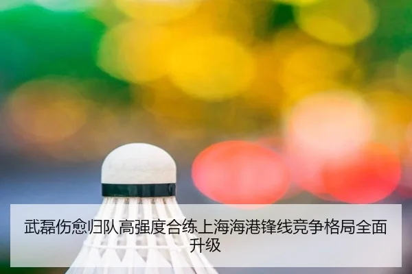 武磊伤愈归队高强度合练上海海港锋线竞争格局全面升级